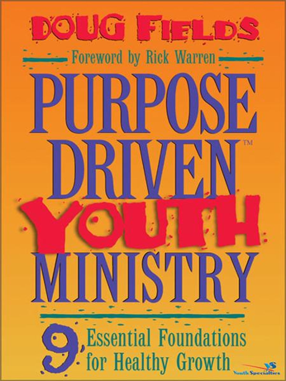 Cover of Purpose Driven Youth Ministry